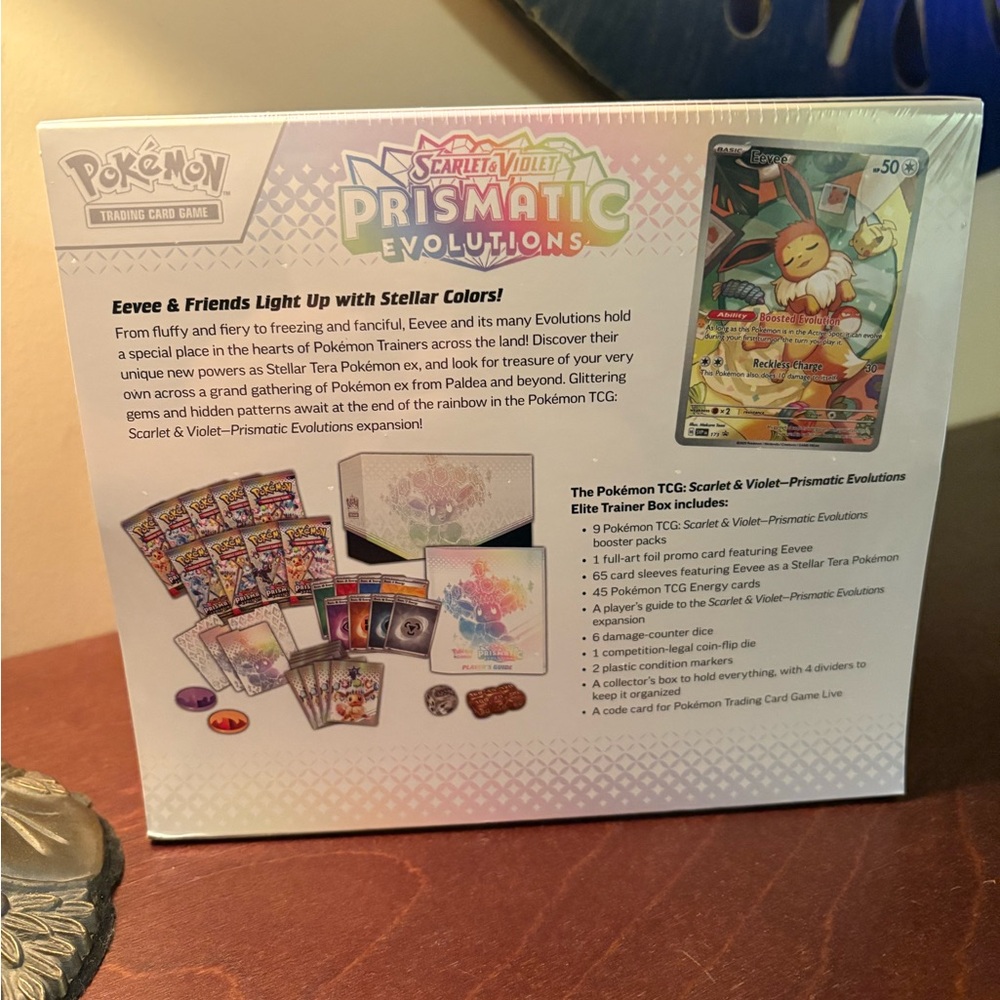 Pokemon Prismatic Evolution Elite Trainer Box - Vibrant Jewel Tones SEALED BOX - Picture 2 of 5